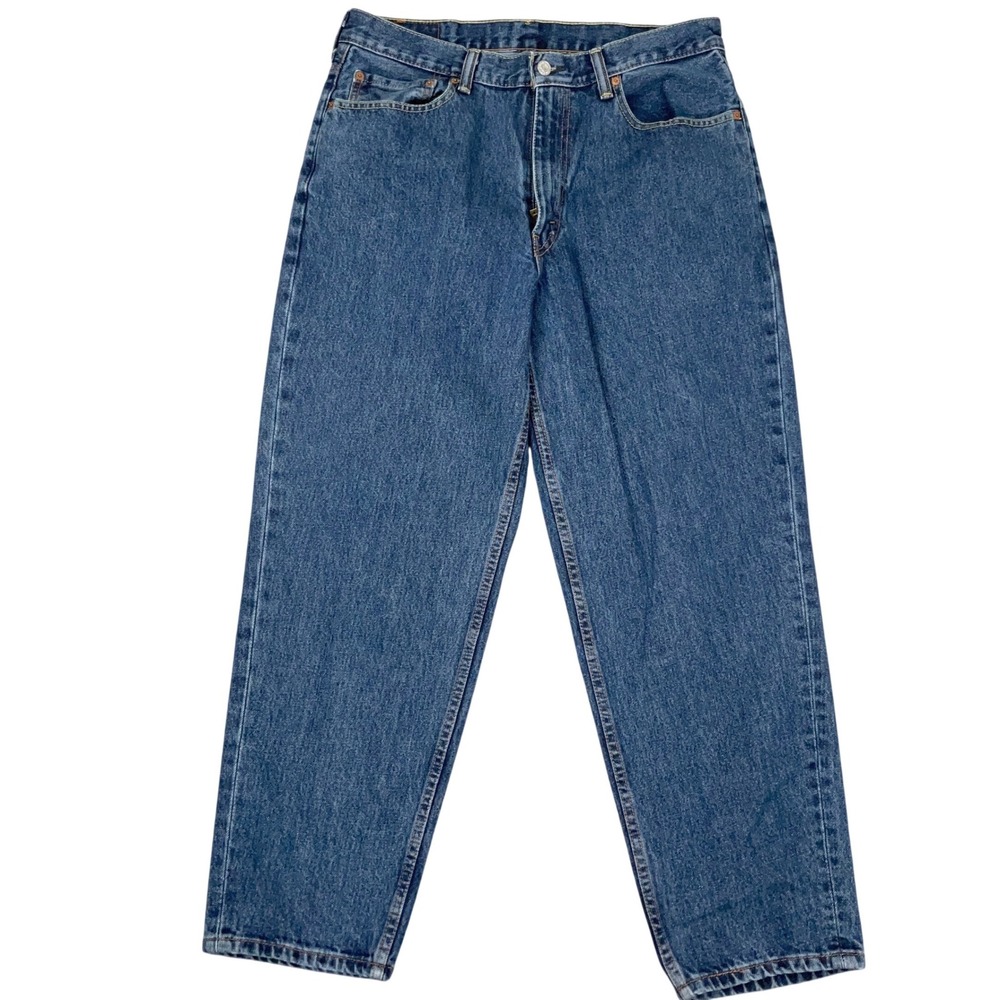Levi's 560 Jeans Mens 34x30 Blue Comfort Fit Relaxed Tapered Dad 90s Denim